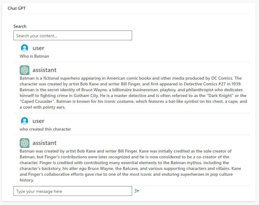 ChatGPT Control