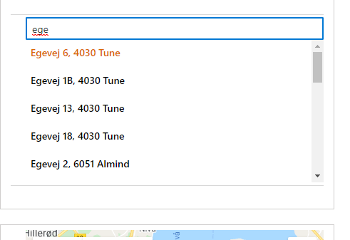 Dawa Auto Complete