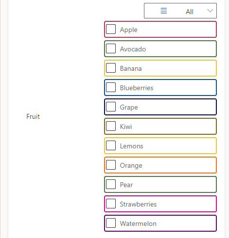MultiSelect Checkbox