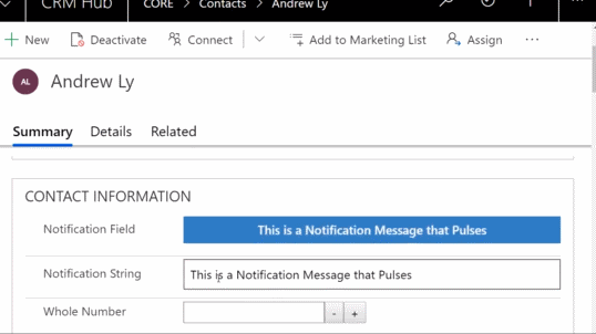 Pulsing Notifications