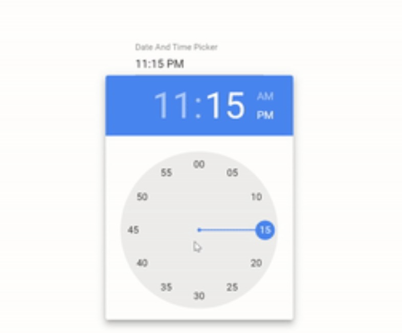 TimePicker